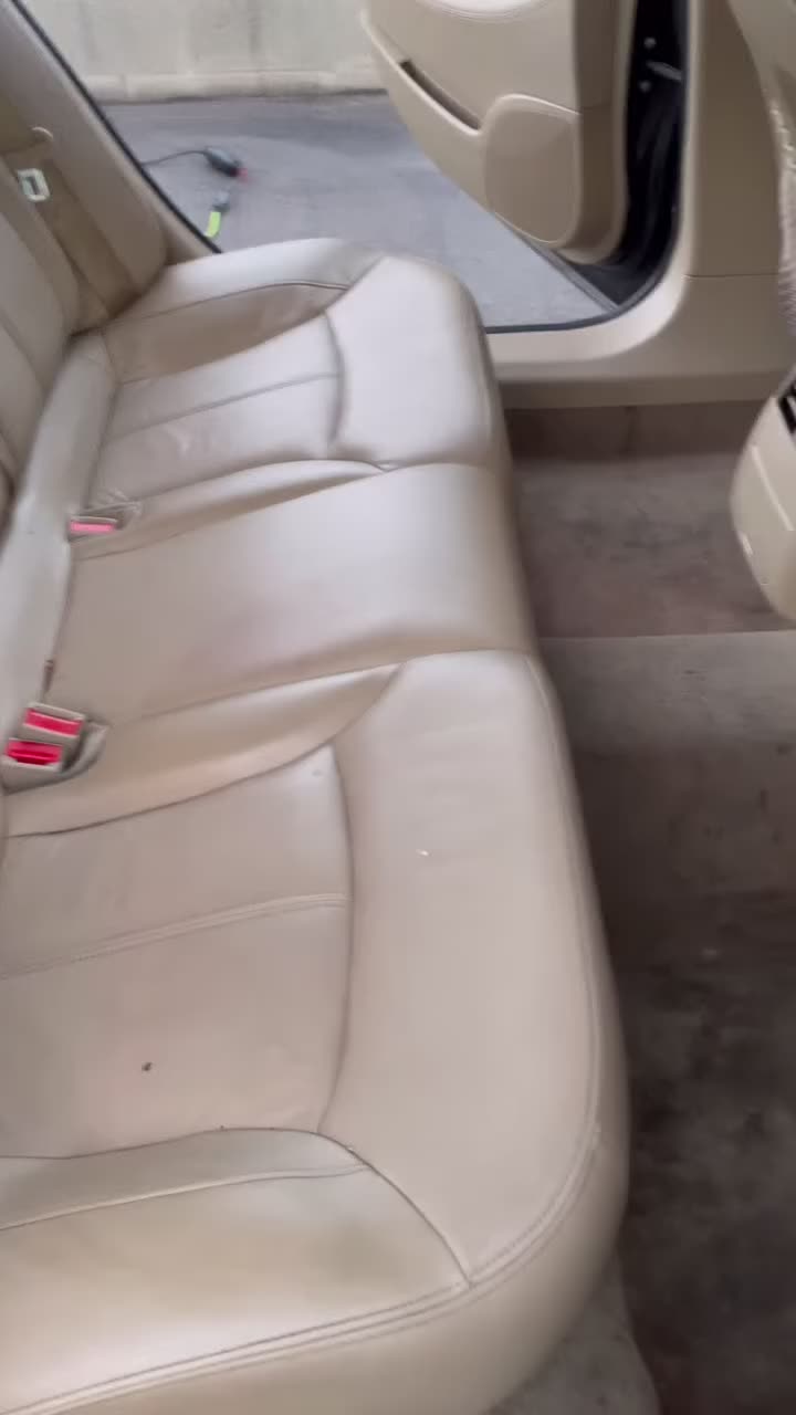 Full interior detail — before and after
